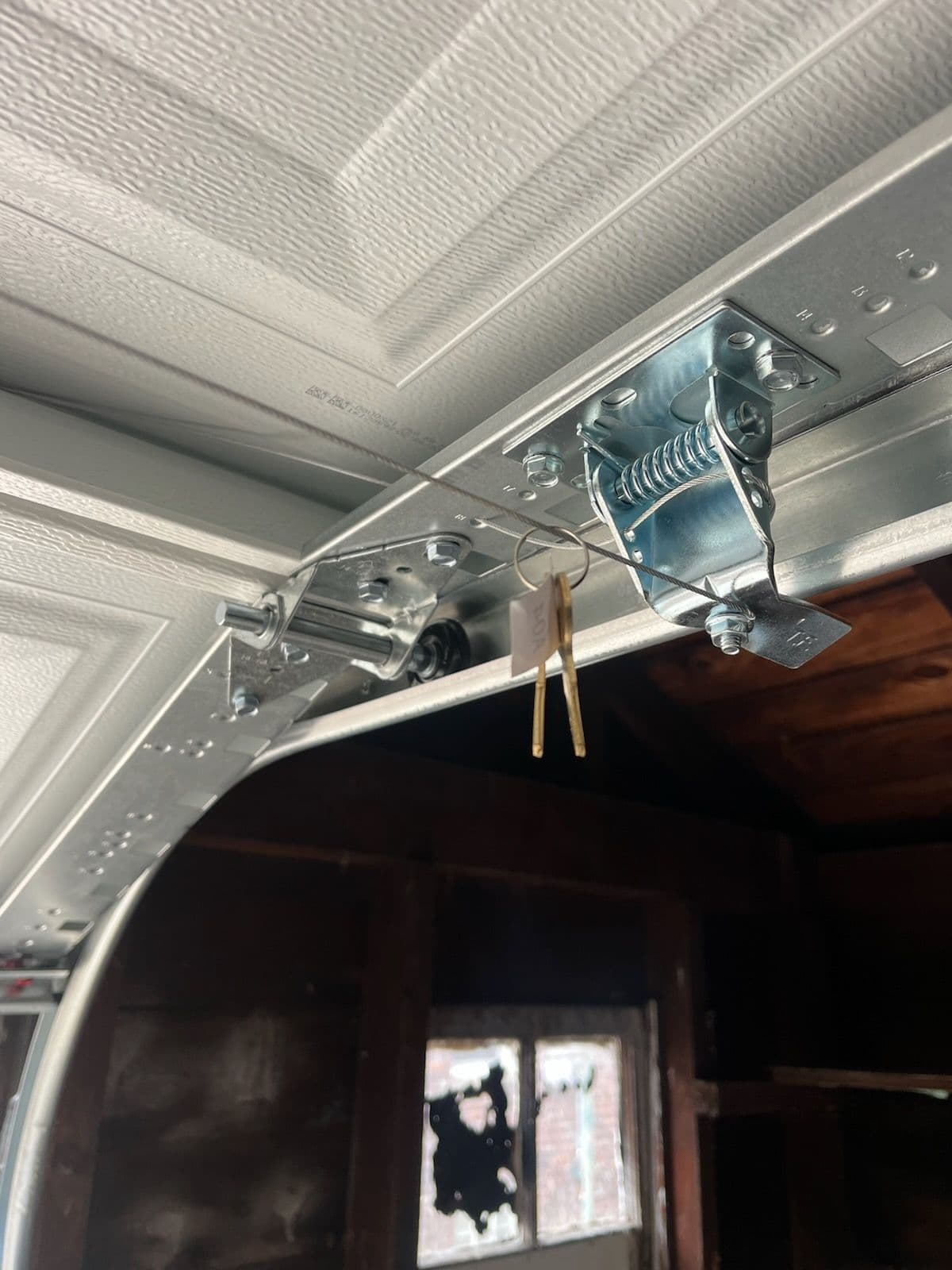 Garage Door Lock Handle Upgrade for Enhanced Security image